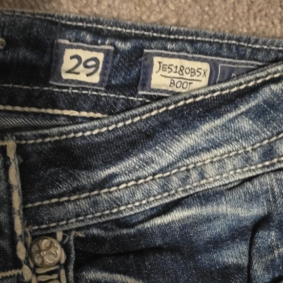 Miss Me Women's Blue Jeans - Picture 3 of 4